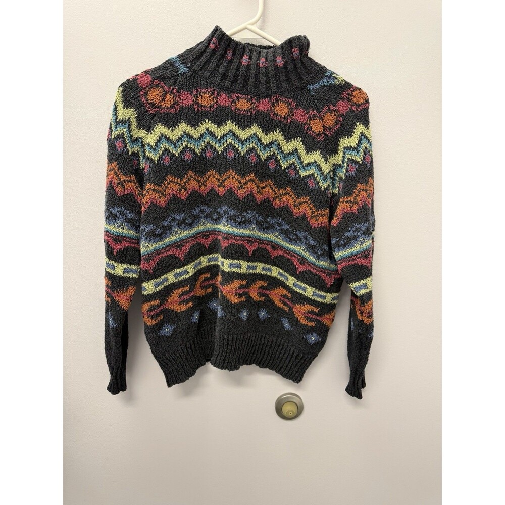 David Brooks Petite Hand Knit Sweater Size Petite Medium